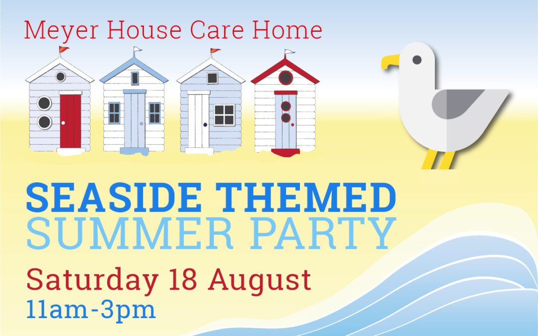 Summer seaside celebrations at Meyer House Care Home