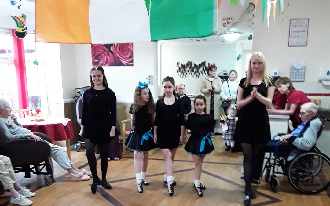 Meyer House Care Home celebrates St Patrick’s Day in style