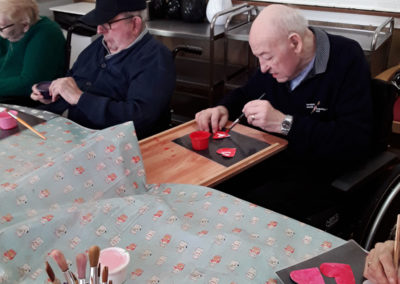 Meyer House Care Home Valentine's Day Crafts (6 of 7)