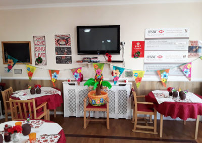 Caribbean themed lunch at Meyer House Care Home 2