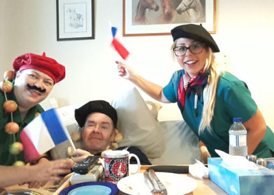 French themed lunch at Meyer House Care Home 1 of 4