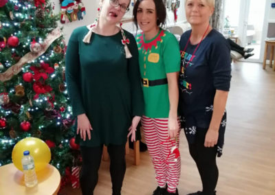 2019 Christmas dress up day at Meyer House Care Home