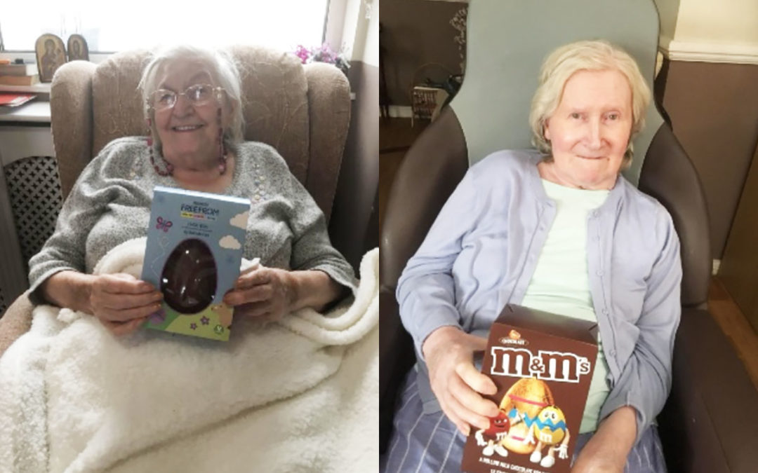 A very chocolatey Easter at Meyer House Care Home