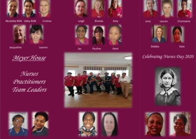 Meyer House Care Home Nurses, Practitioners and Team Leaders