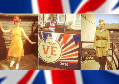 VE Day celebrations at Meyer House Care Home 1