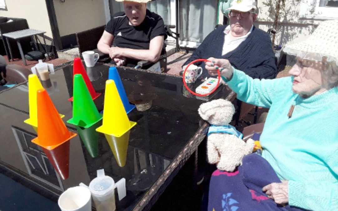 Fun in the sun at Meyer House Care Home