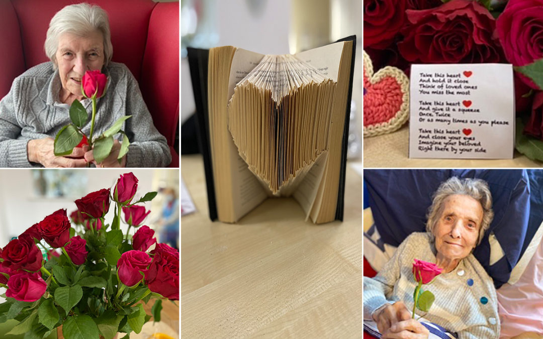 Valentines celebrations at Meyer House Care Home