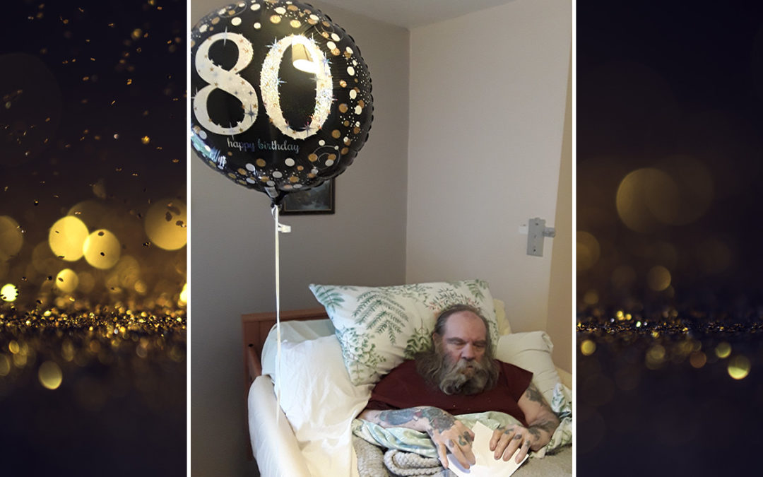 80th birthday celebrations at Meyer House Care Home