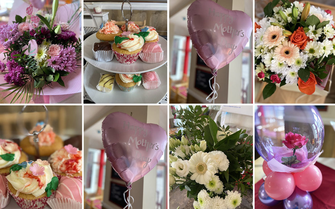 Meyer House Care Home is filled with flowers for Mothers Day