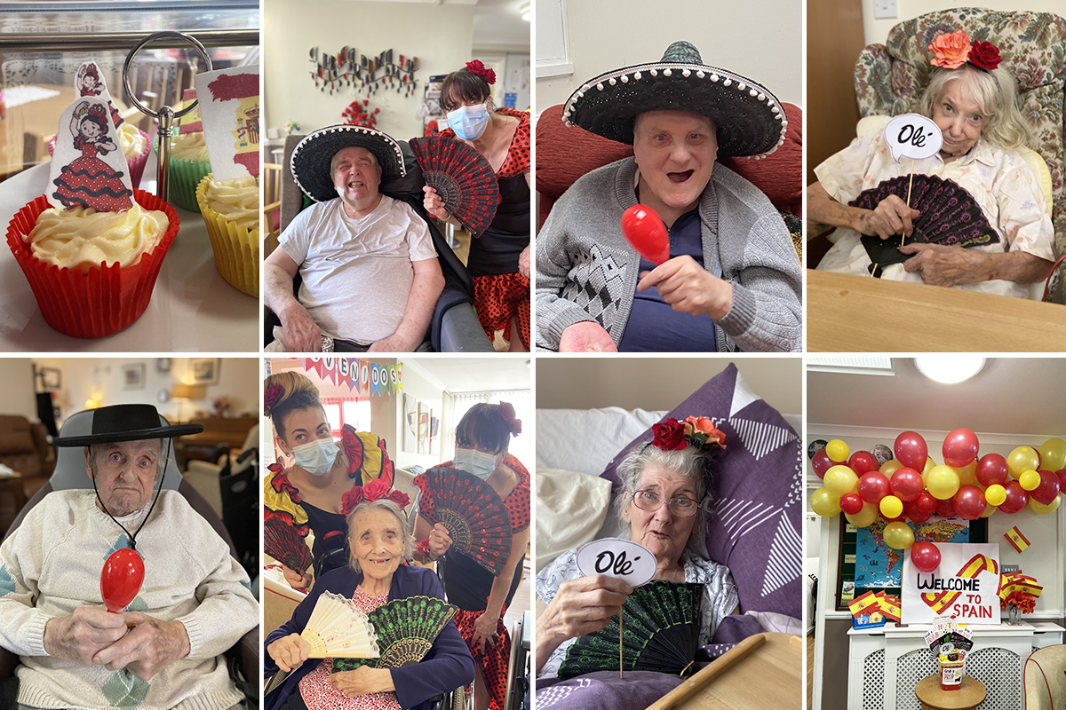 Celebrating Spain at Meyer House Care Home