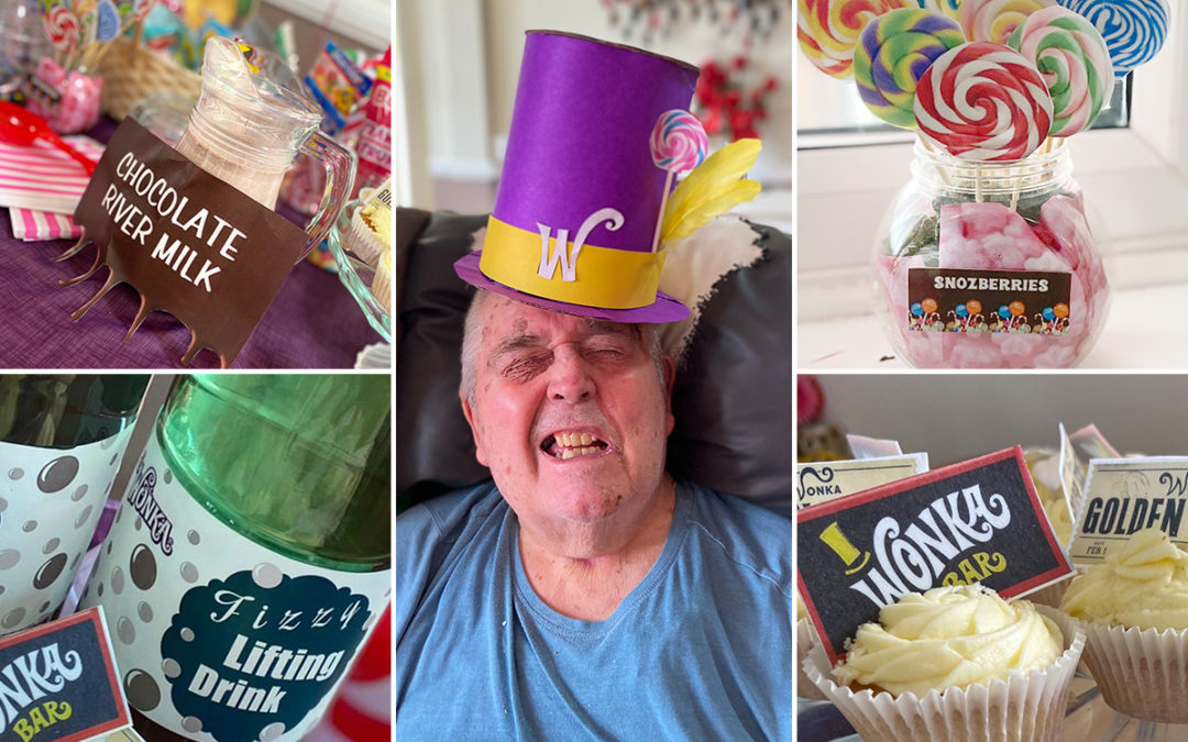 A Willy Wonka themed Easter at Meyer House Care Home