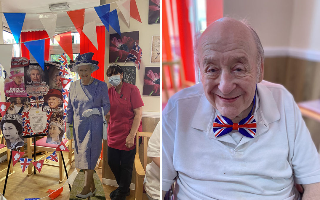 Royal birthday celebrations at Meyer House Care Home