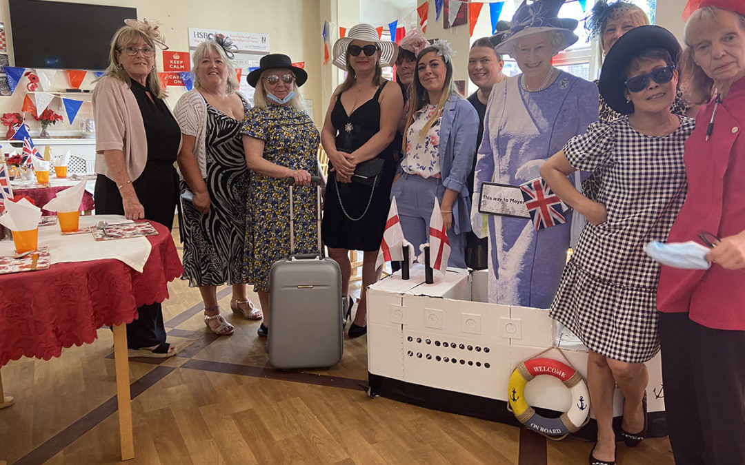 Meyer House Care Home return home after virtual cruise adventure