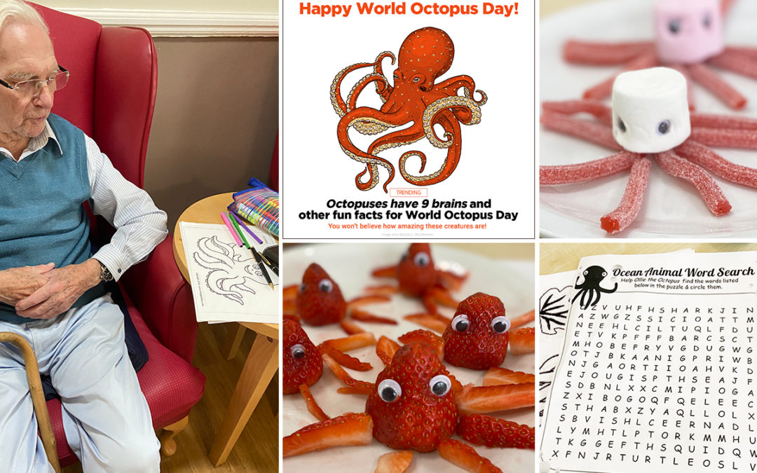 Meyer House Care Home celebrates World Octopus Day