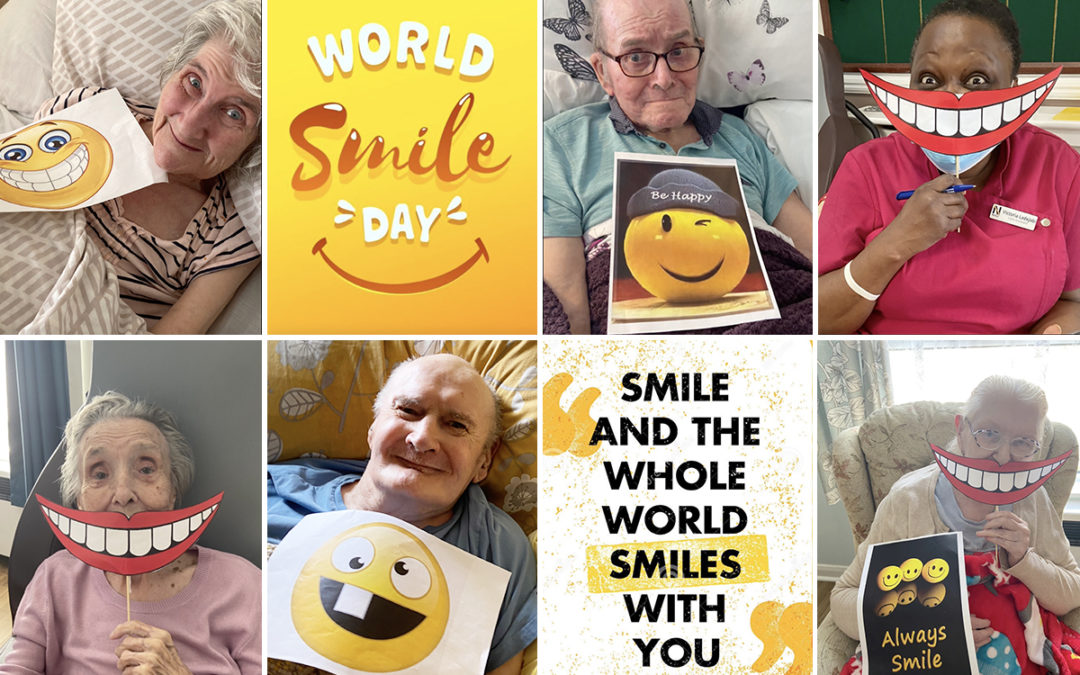 Celebrating World Smile Day at Meyer House Care Home