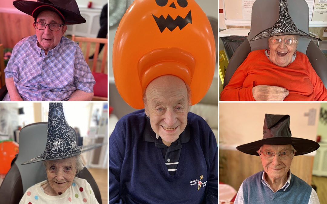 Halloween treats and entertainment at Meyer House Care Home