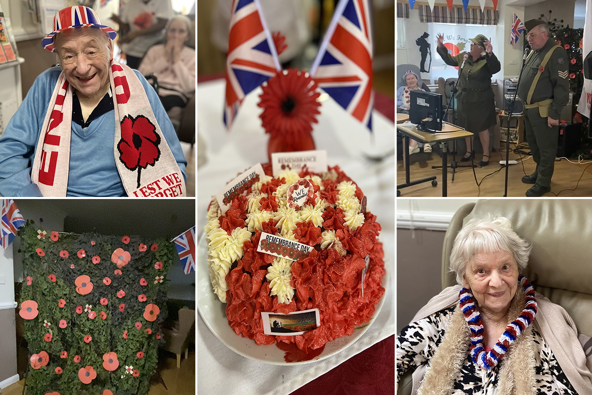 Remembrance Sunday at Meyer House Care Home