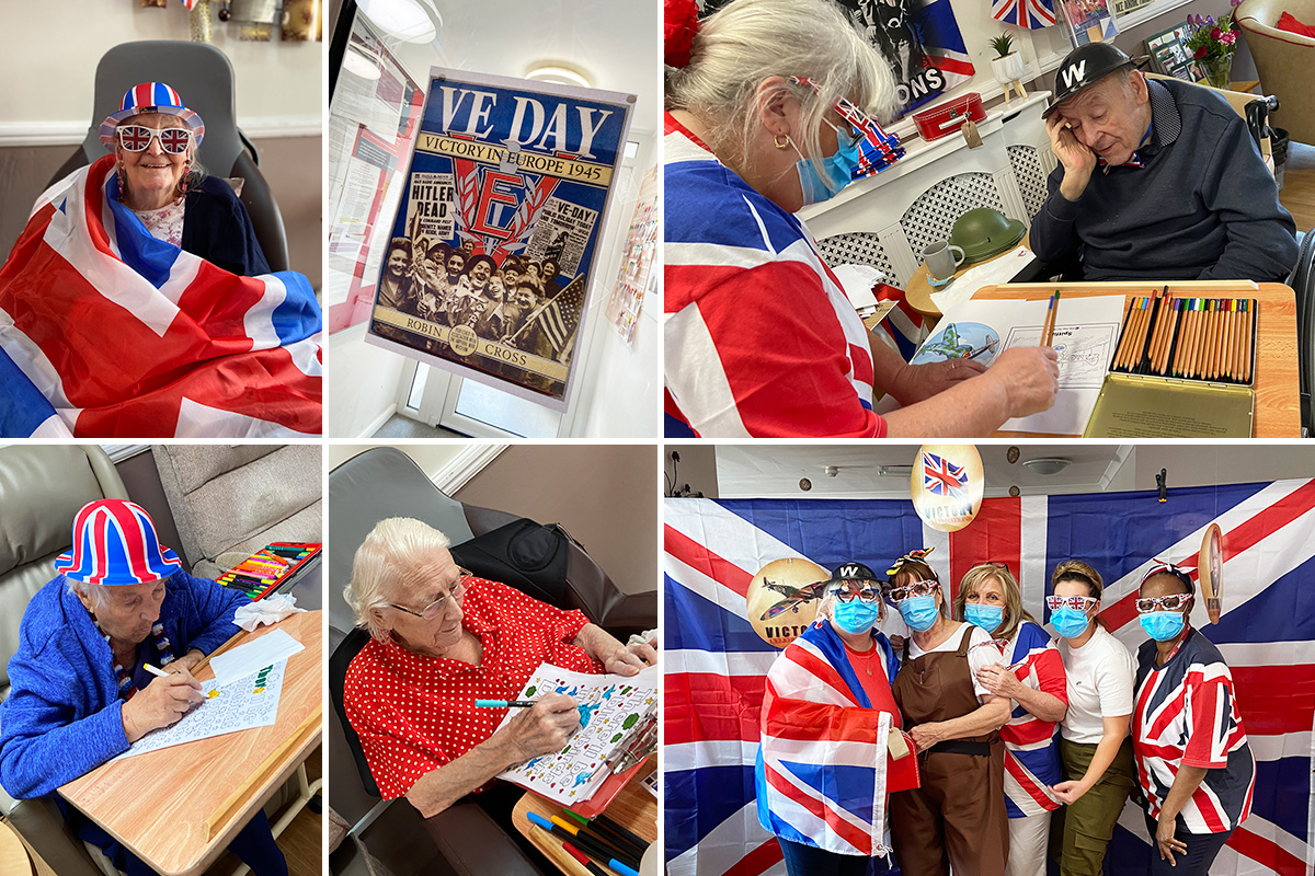VE Day fun at Meyer House Care Home