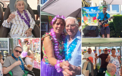 Summer garden party at Meyer House Care Home