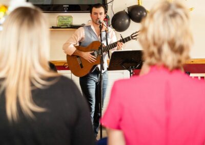 Live Music and Entertainment with Santino at Meyer House Care Home