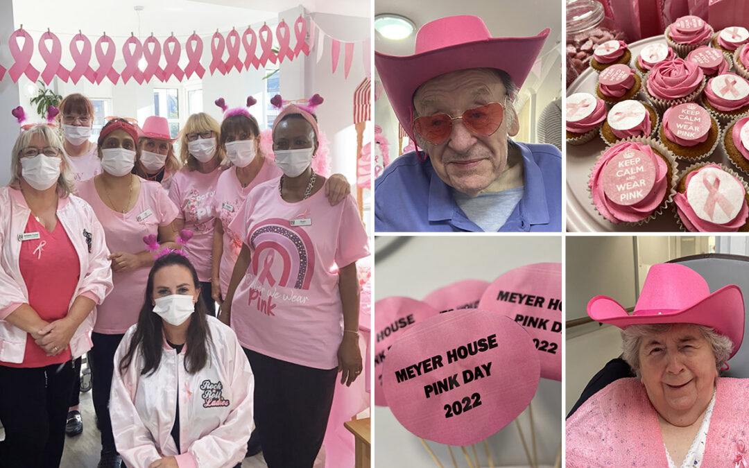 Pink Day at Meyer House Care Home