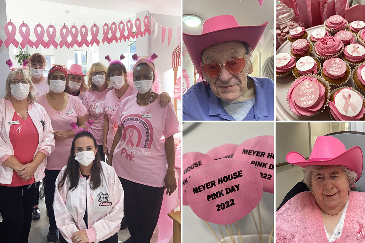 Pink Day at Meyer House Care Home