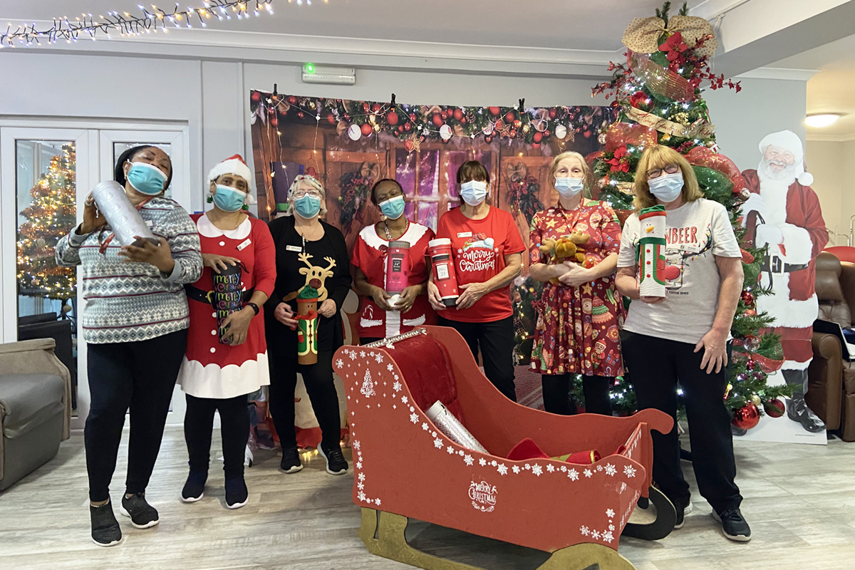 Christmas Jumper Day at Meyer House Care Home