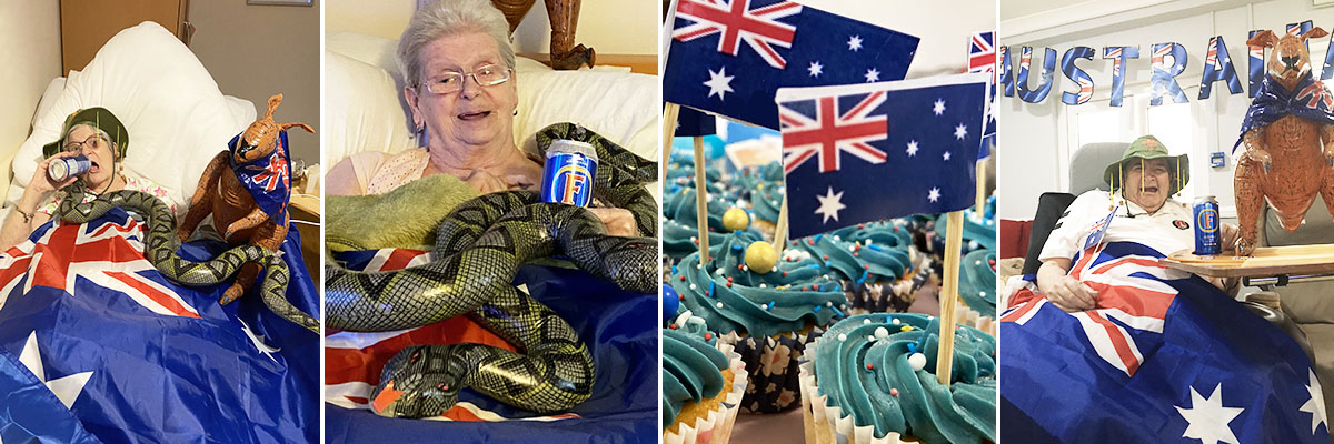 Meyer House Care Home residents enjoy a day down under