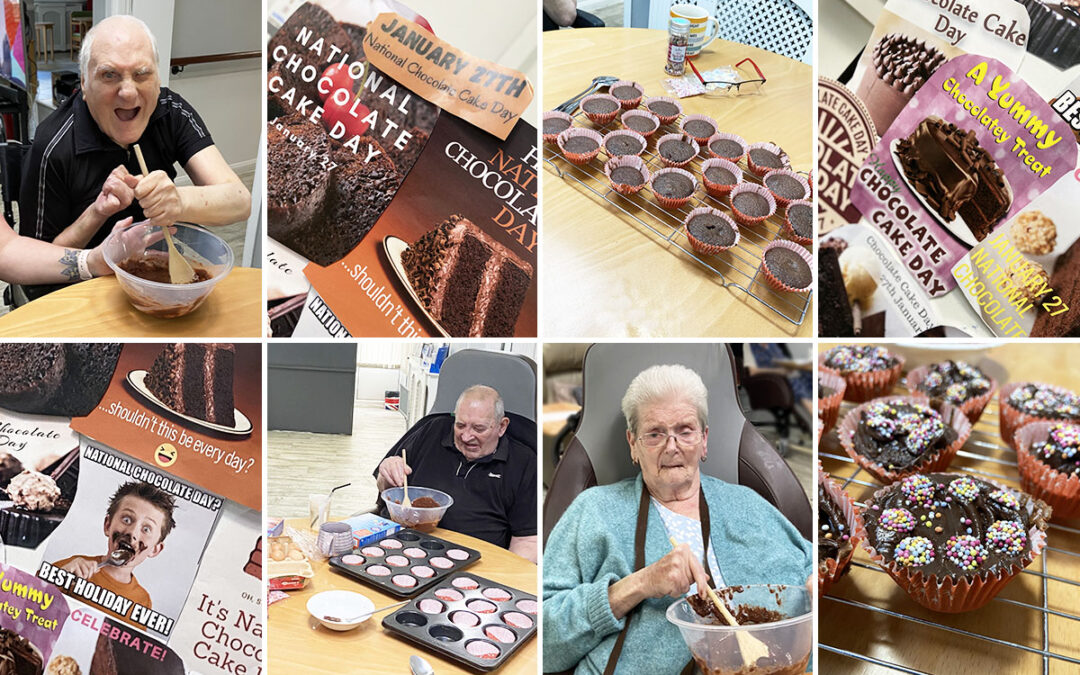 All about the chocolate cake at Meyer House Care Home