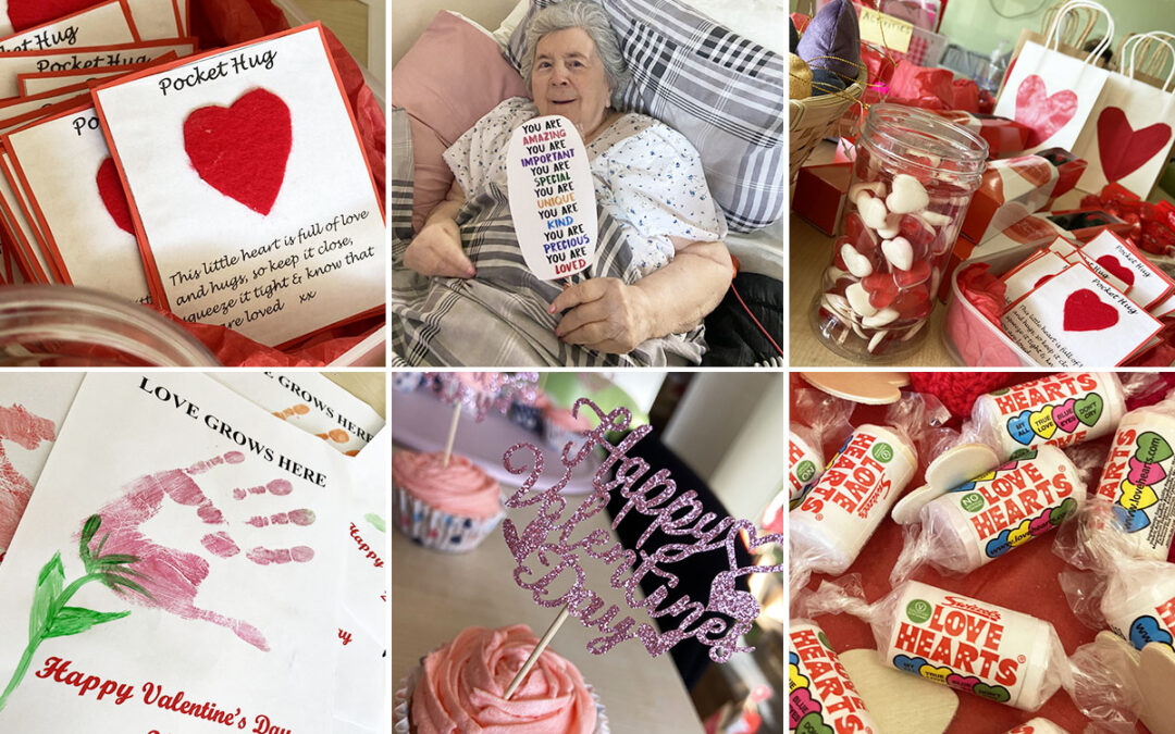 Valentines Day fun at Meyer House Care Home
