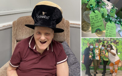 St Patrick's Day at Meyer House Care Home