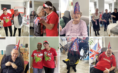 Cockney day at Meyer House Care Home