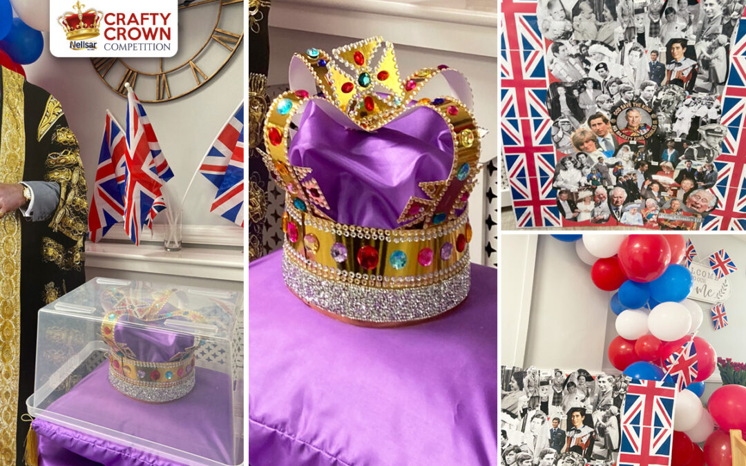 Meyer House Care Home residents create historic display for Nellsar Crafty Crown Competition