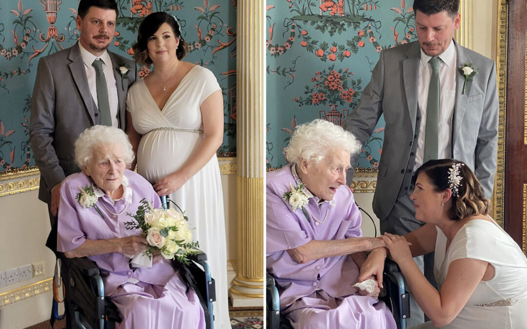 Meyer House Care Home resident attends beautiful family wedding