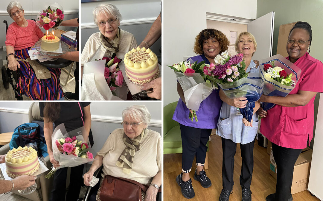 A flurry of birthdays at Meyer House Care Home