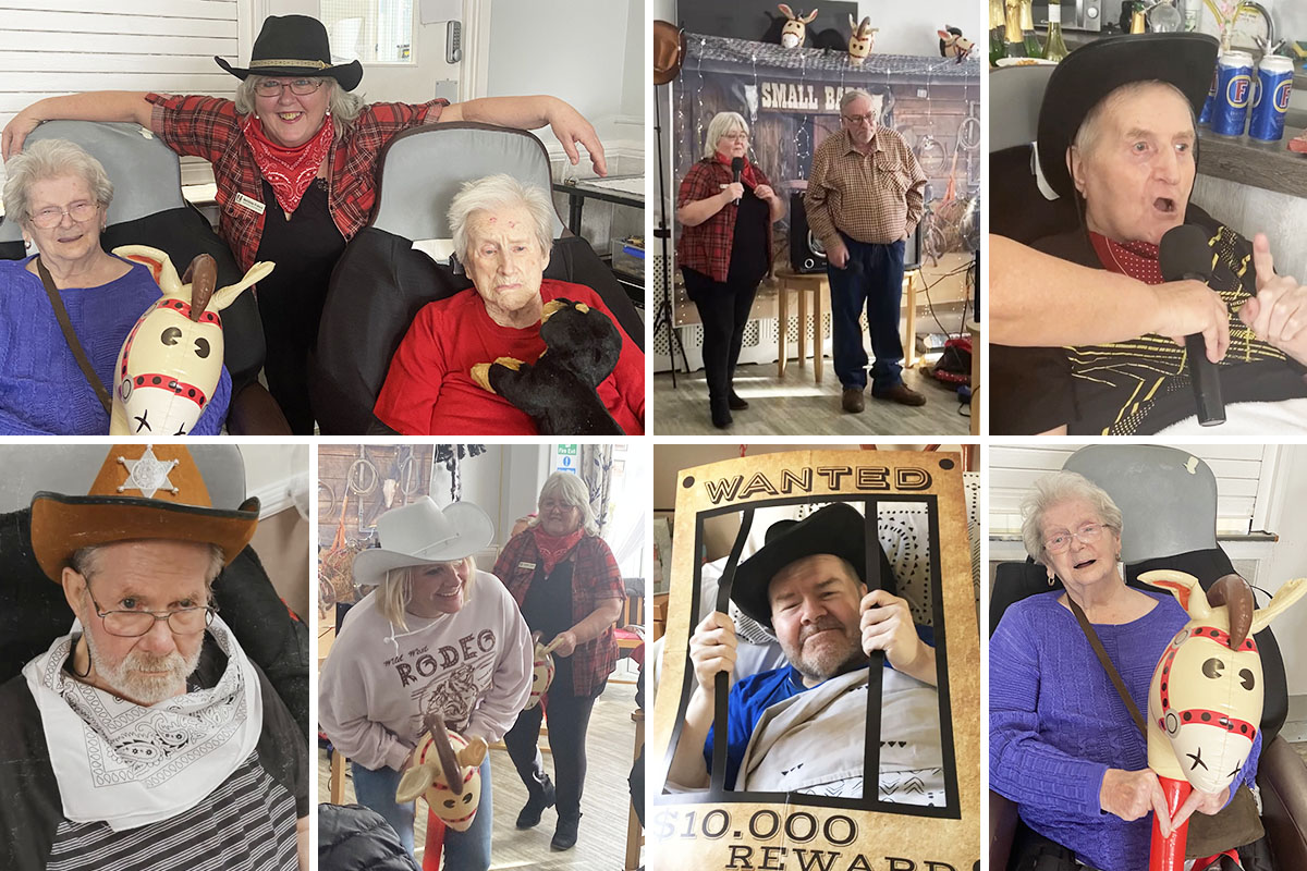 The Wild West arrives at Meyer House Care Home