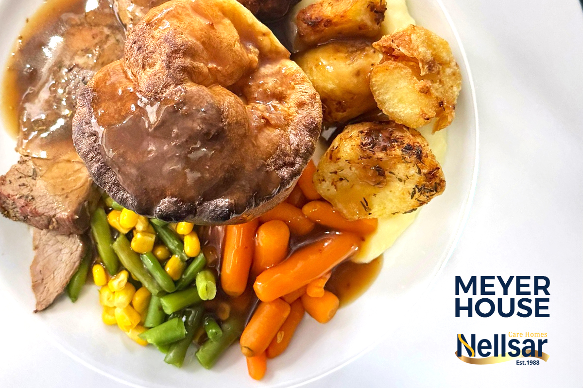 Seasonal menus and hearty roasts at Meyer House Care Home