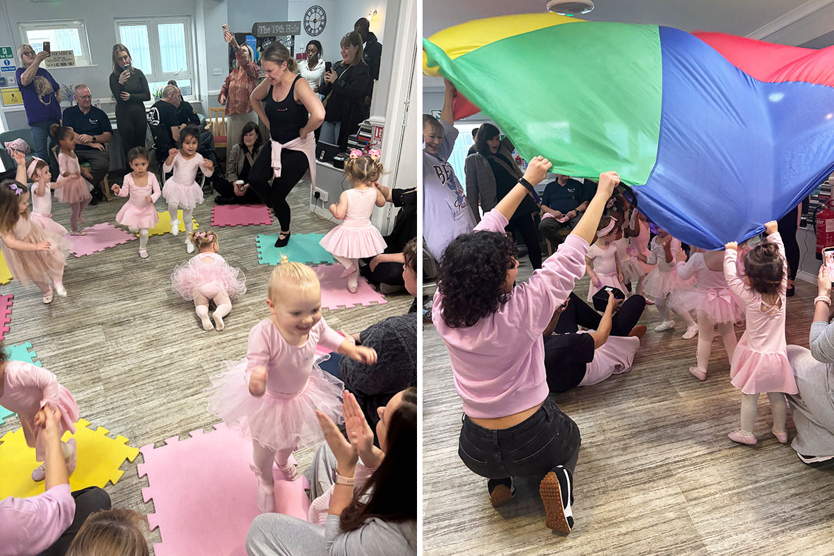 Baby Ballet brings smiles and sparkle to Meyer House Care Home